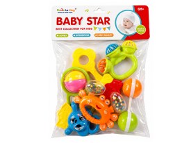 Set 6 sonajeros BABY STARS